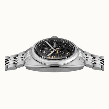 The Wrangler Automatic Black Dial With lifetime Warranty Analog Watch - For Gents I16901