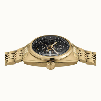 The Wrangler Automatic Black Dial With lifetime Warranty Analog Watch - For Gents I16902
