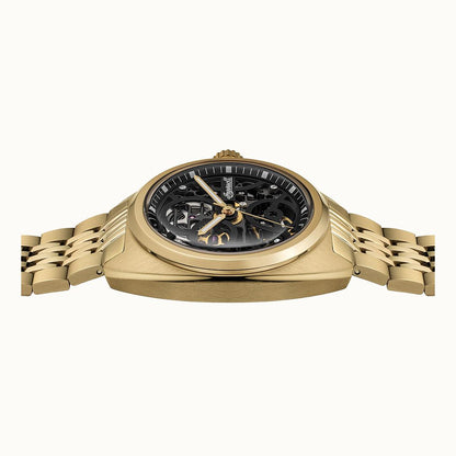 The Wrangler Automatic Black Dial With lifetime Warranty Analog Watch - For Gents I16902
