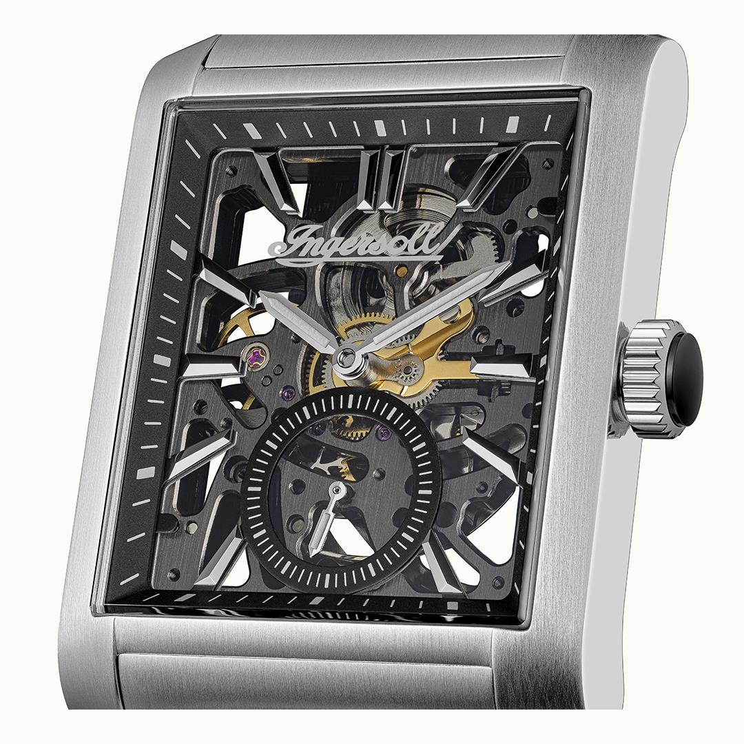The Spur Automatic Black Dial With lifetime Warranty Analog Watch - For Gents I17001