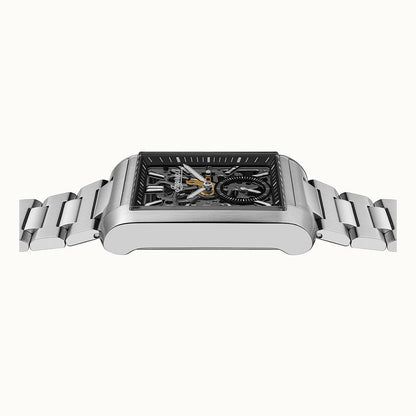The Spur Automatic Black Dial With lifetime Warranty Analog Watch - For Gents I17001