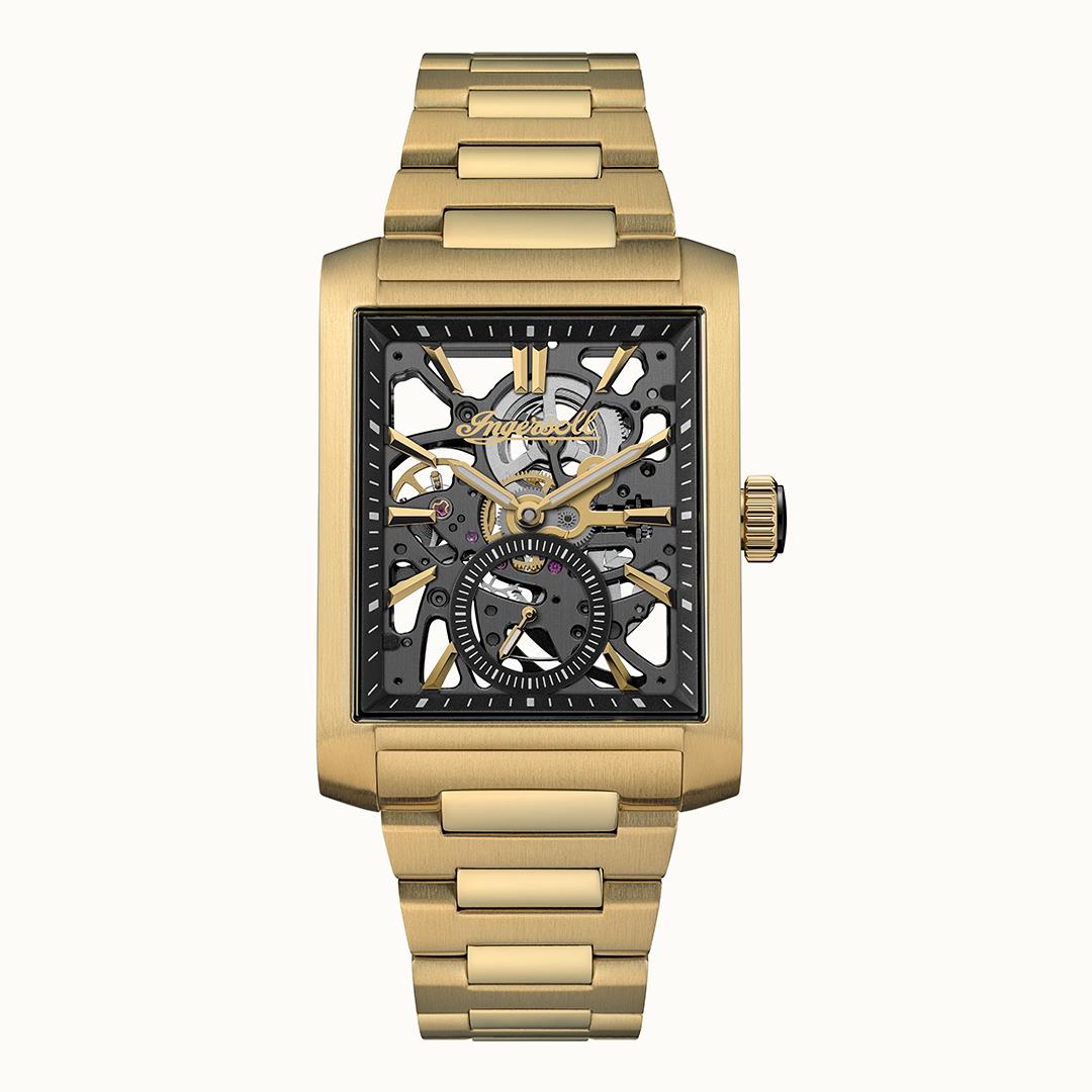 The Spur Automatic Black Dial With lifetime Warranty Analog Watch - For Gents I17002