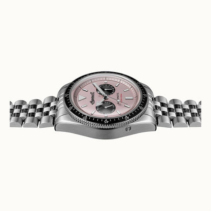 The Outlaw Automatic Pink  Dial With lifetime Warranty Analog Watch - For Gents I17201