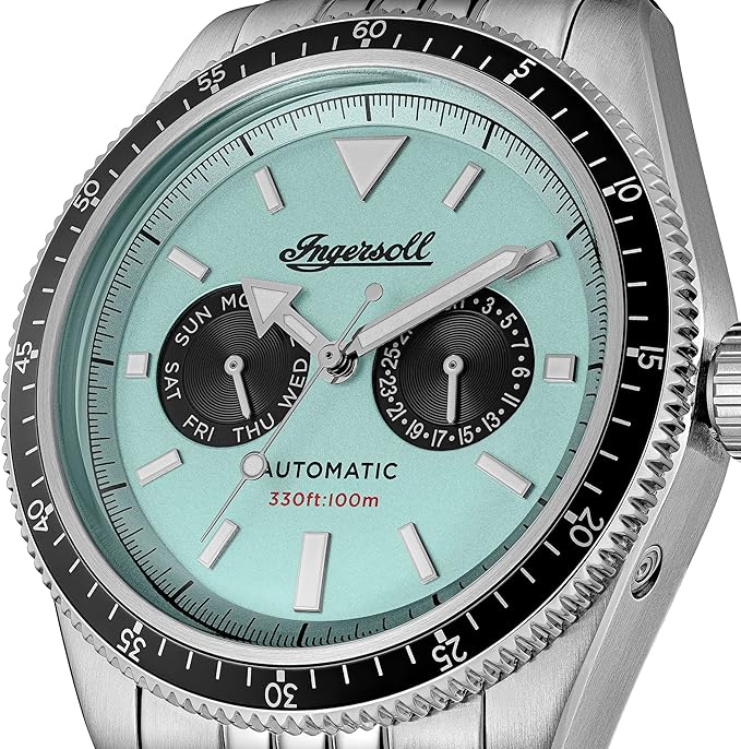 Ingersoll The Outlaw Gents 43mm Automatic Watch with Turquoise