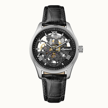The Maverick Automatic Black Dial With lifetime Warranty Analog Watch - For Gents I17401