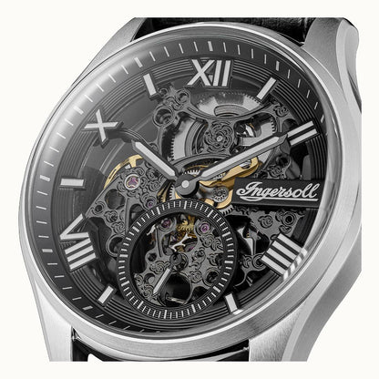 The Maverick Automatic Black Dial With lifetime Warranty Analog Watch - For Gents I17401