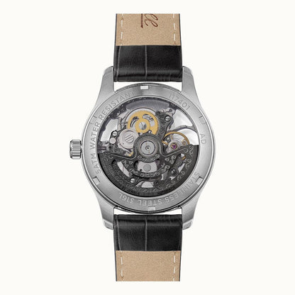 The Maverick Automatic Black Dial With lifetime Warranty Analog Watch - For Gents I17401