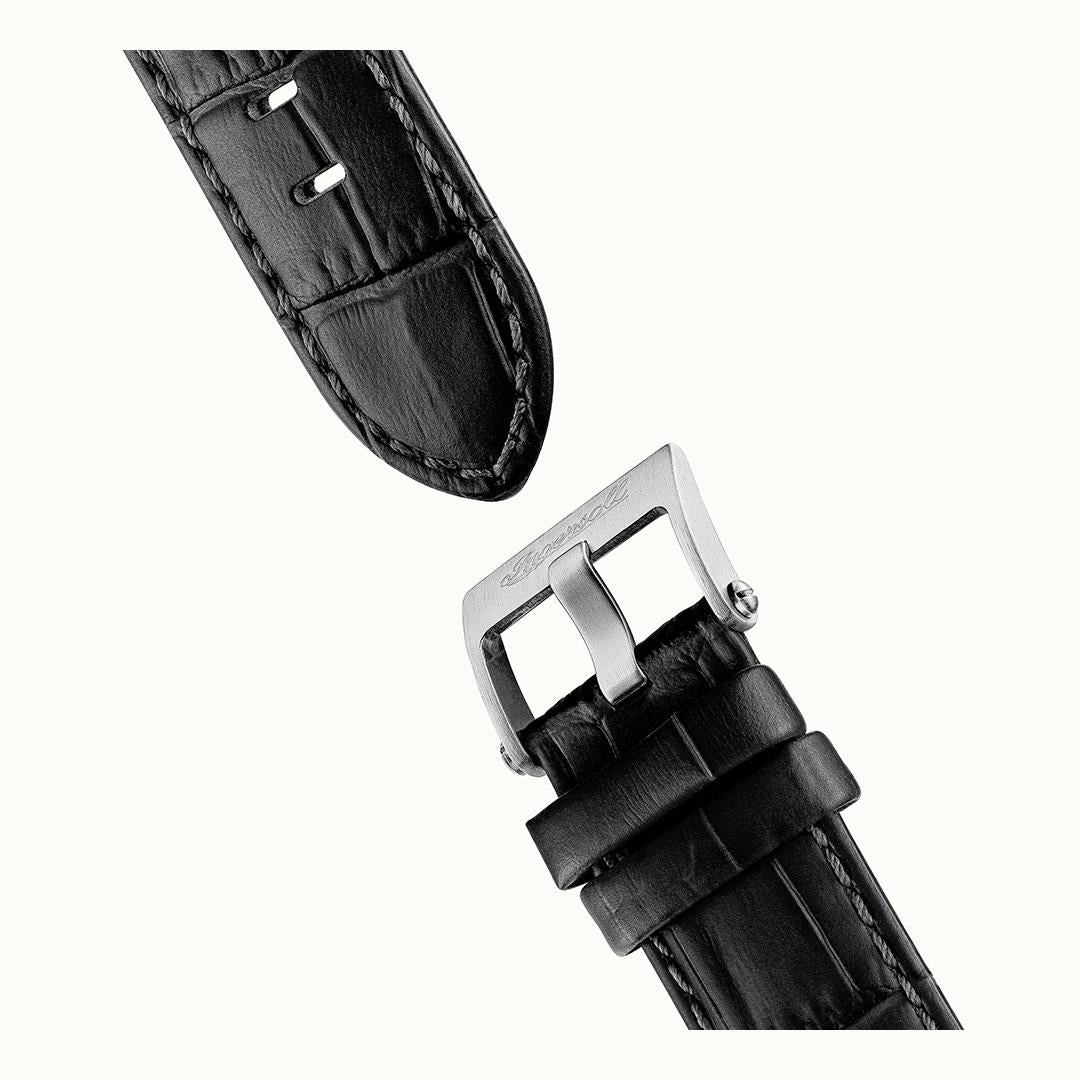 The Maverick Automatic Black Dial With lifetime Warranty Analog Watch - For Gents I17401