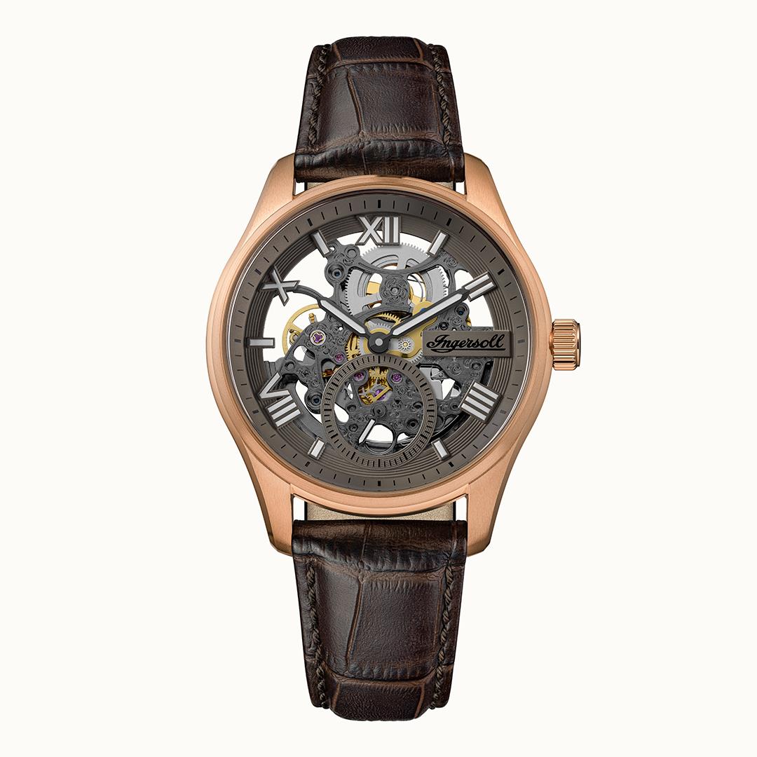 The Maverick Automatic Grey Dial With lifetime Warranty Analog Watch - For Gents I17402