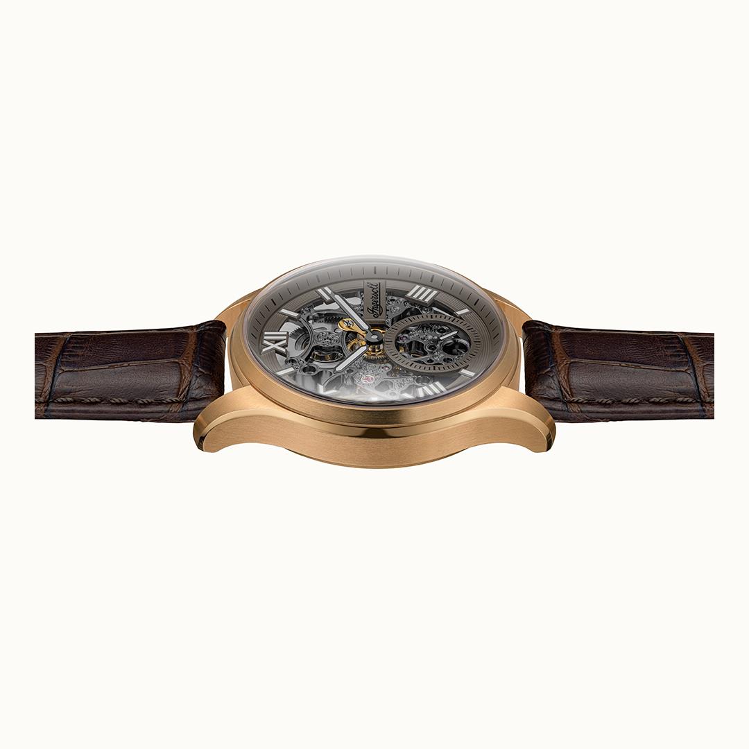 The Maverick Automatic Grey Dial With lifetime Warranty Analog Watch - For Gents I17402