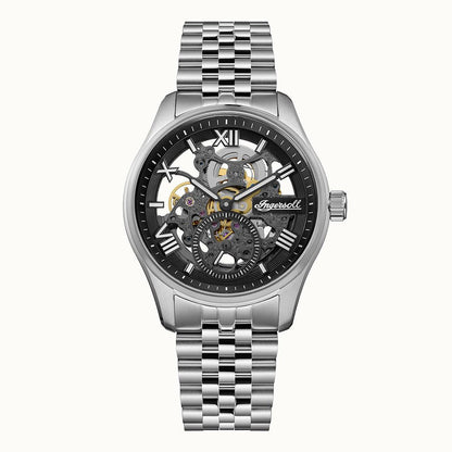The Maverick Automatic Black Dial With lifetime Warranty Analog Watch - For Gents I17403