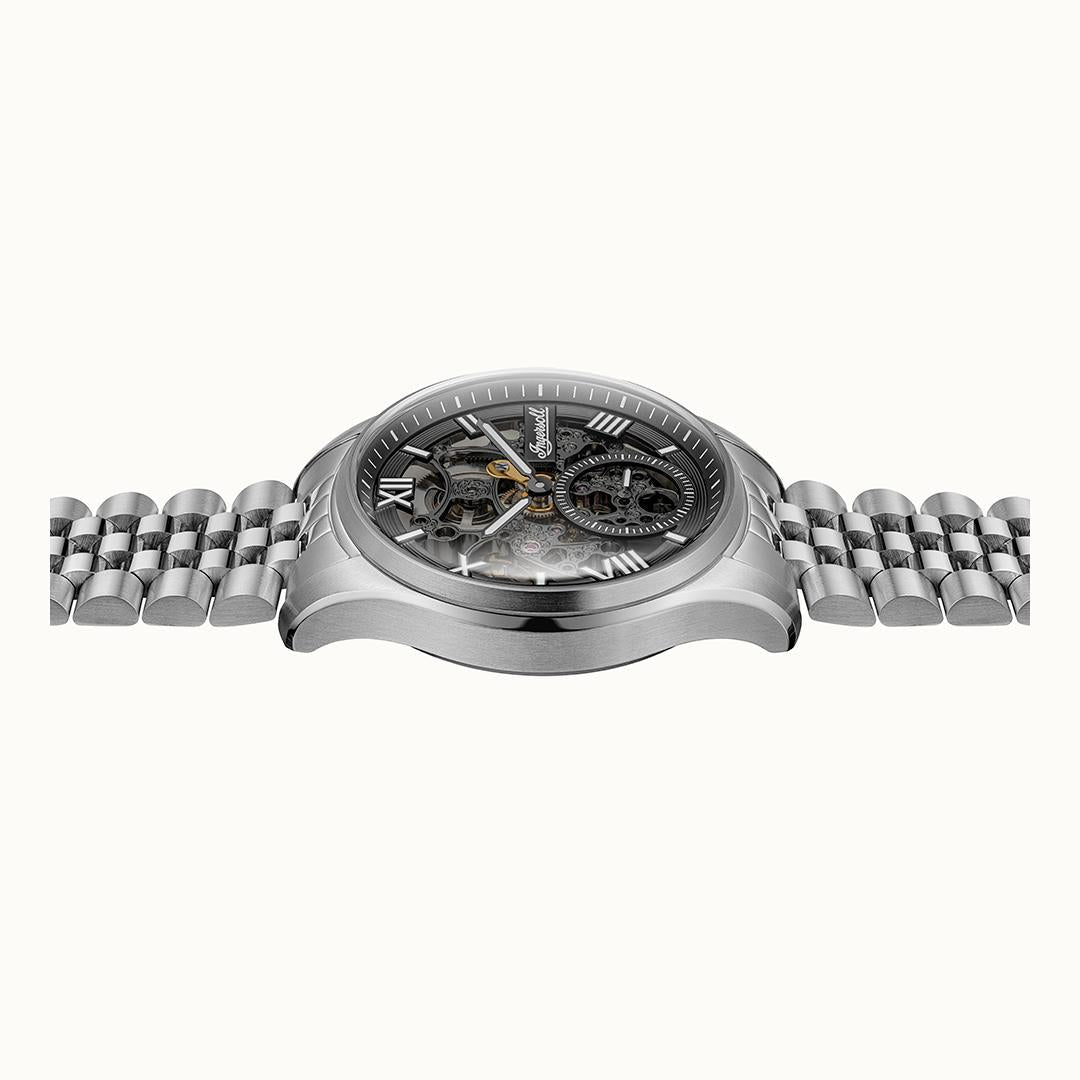 The Maverick Automatic Black Dial With lifetime Warranty Analog Watch - For Gents I17403