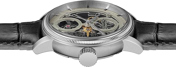 Ingersoll The Guy Automatic Gents Watch with Grey Dial and Black Strap - I17501