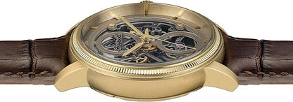 Ingersoll The Guy Automatic Gents Watch with Grey Dial and Brown Strap - I17502