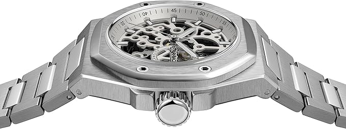 Ingersoll The Faller Automatic Gents Watch with Grey Dial and Silver Stainless Steel Bracelet - I17601