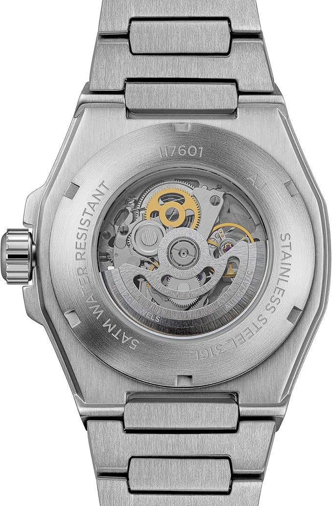 Ingersoll The Faller Automatic Gents Watch with Grey Dial and Silver Stainless Steel Bracelet - I17601