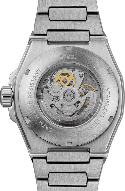 Ingersoll The Faller Automatic Gents Watch with Grey Dial and Silver Stainless Steel Bracelet - I17601