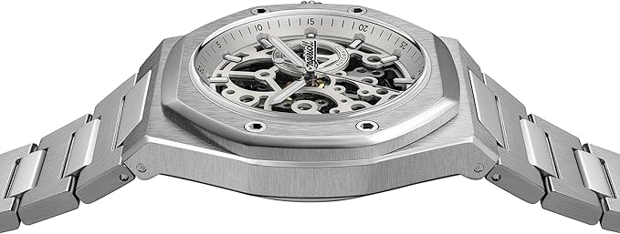 Ingersoll The Faller Automatic Gents Watch with Grey Dial and Silver Stainless Steel Bracelet - I17601