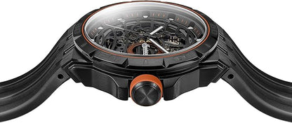 Ingersoll The Rigger Automatic Gents Watch with Black Dial and Black PU Strap - I17902