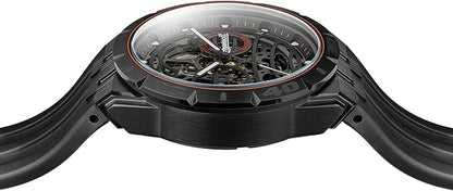 Ingersoll The Rigger Automatic Gents Watch with Black Dial and Black PU Strap - I17902