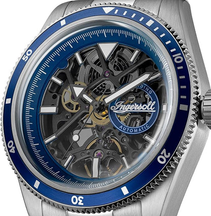 Ingersoll  The Buck Automatic  Blue Dial With Lifetime Warrenty Analog Watch - For Gents I18002