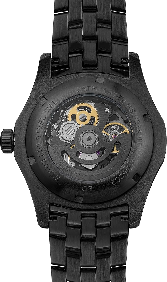 Ingersoll  The Whistle Automatic  Black Dial With Lifetime Warrenty Analog Watch - For Gents I18202