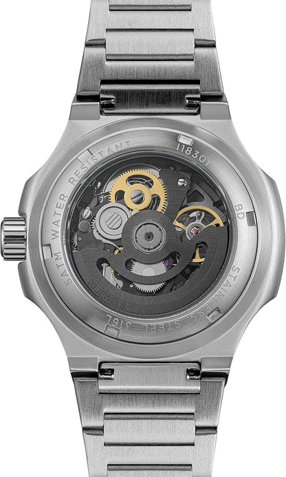Ingersoll  The Frame Automatic  Black Dial With Lifetime Warrenty Analog Watch - For Gents I18301