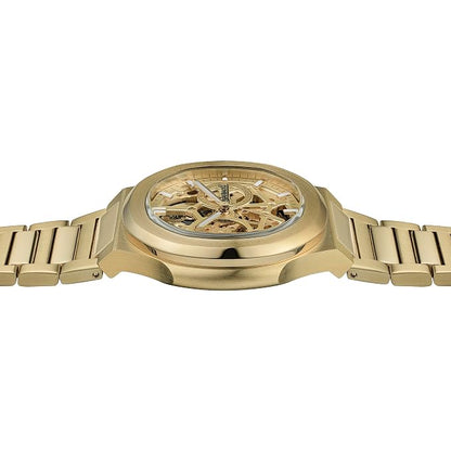 Ingersoll  The Frame Automatic Gold Dial With Lifetime Warrenty Analog Watch - For Gents I18303