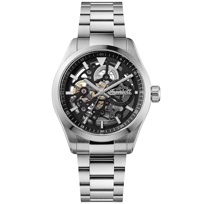 Ingersoll  The Deck Automatic Black Dial With Lifetime Warrenty Analog Watch - For Gents I18401
