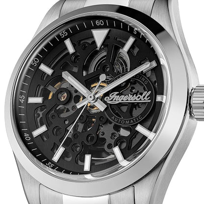Ingersoll  The Deck Automatic Black Dial With Lifetime Warrenty Analog Watch - For Gents I18401