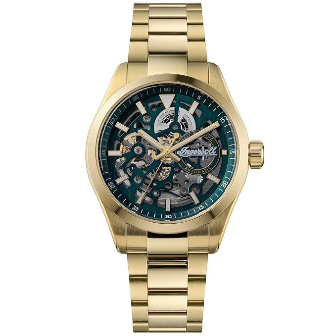 Ingersoll  The Deck Automatic Green Dial With Lifetime Warrenty Analog Watch - For Gents I18402