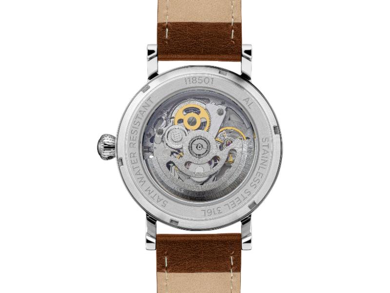 Ingersoll The Prince Automatic Black Skeleton Dial With Lifetime Warranty Analog Watch - For Gents I18501