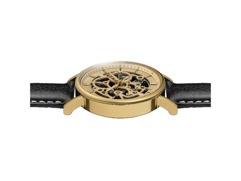 Ingersoll The Prince Automatic Black Skeleton Dial With Lifetime Warranty Analog Watch - For Gents I18504