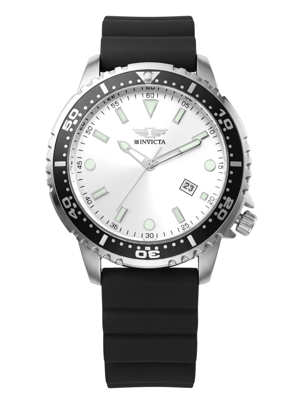 I-By Invicta Quartz Silver Dial Analog Watch For Gents - IBI26002