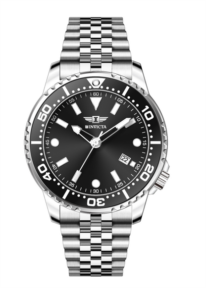 I-By Invicta Quartz Black Dial Analog Watch For Gents - IBI26003