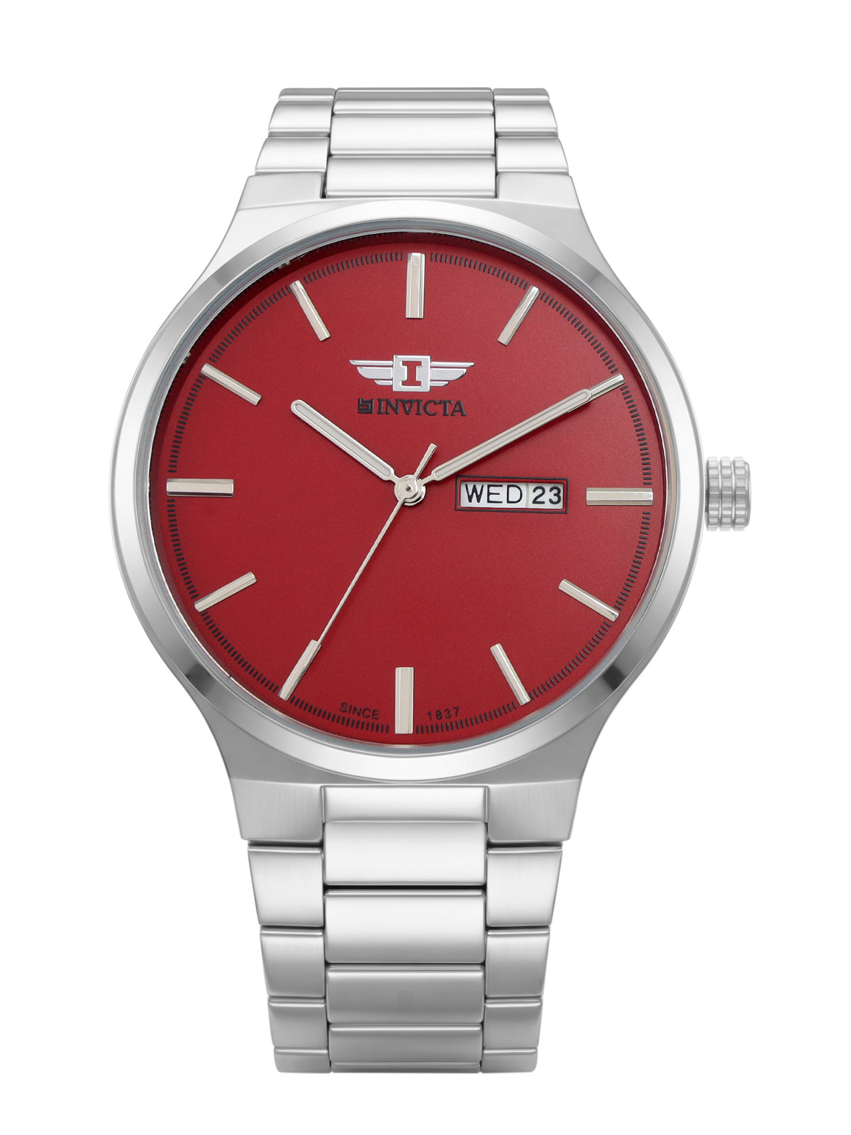 I-By Invicta Quartz Red Dial Analog Watch For Gents - IBI26017