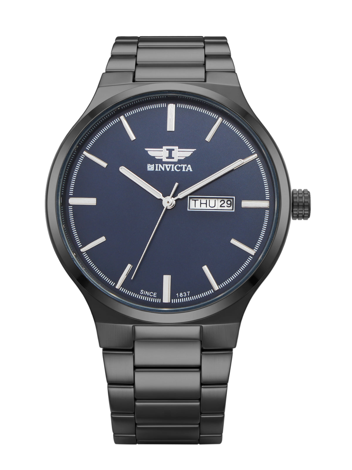 I-By Invicta Quartz Blue Dial Analog Watch For Gents - IBI26022