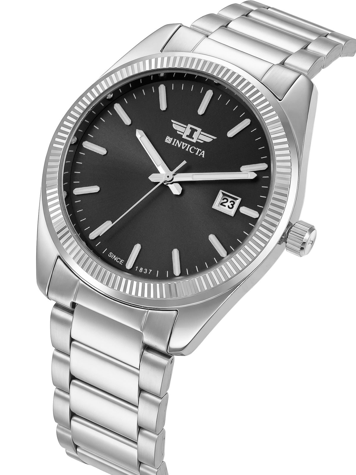I-By Invicta Quartz Black Dial Analog Watch For Gents - IBI26039