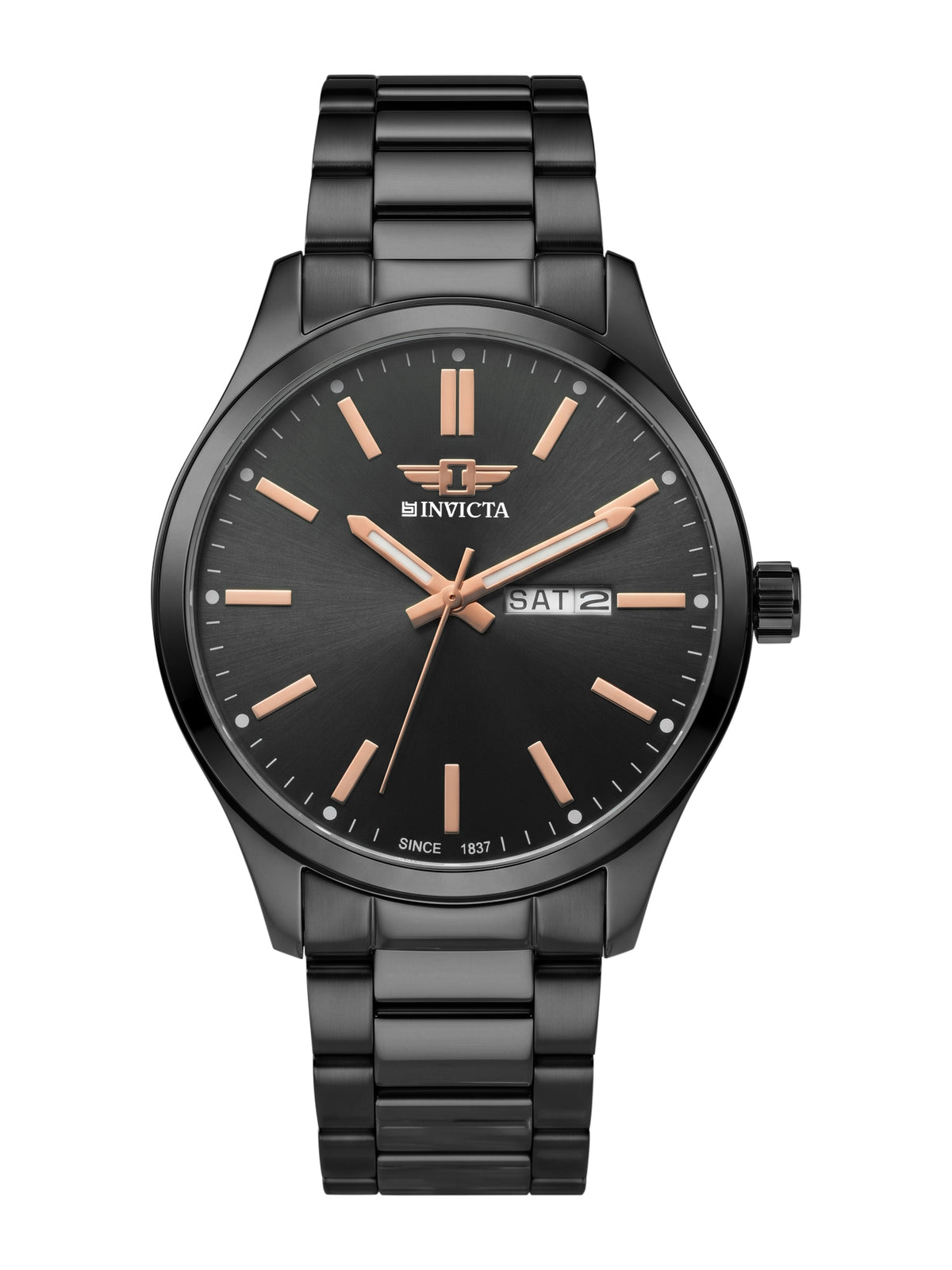 I-By Invicta Quartz Black Dial Analog Watch For Gents - IBI26050