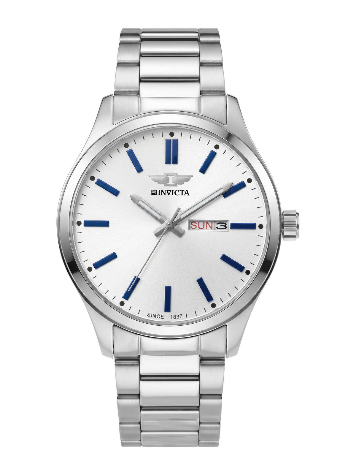 I-By Invicta Quartz Silver Dial Analog Watch For Gents - IBI26052