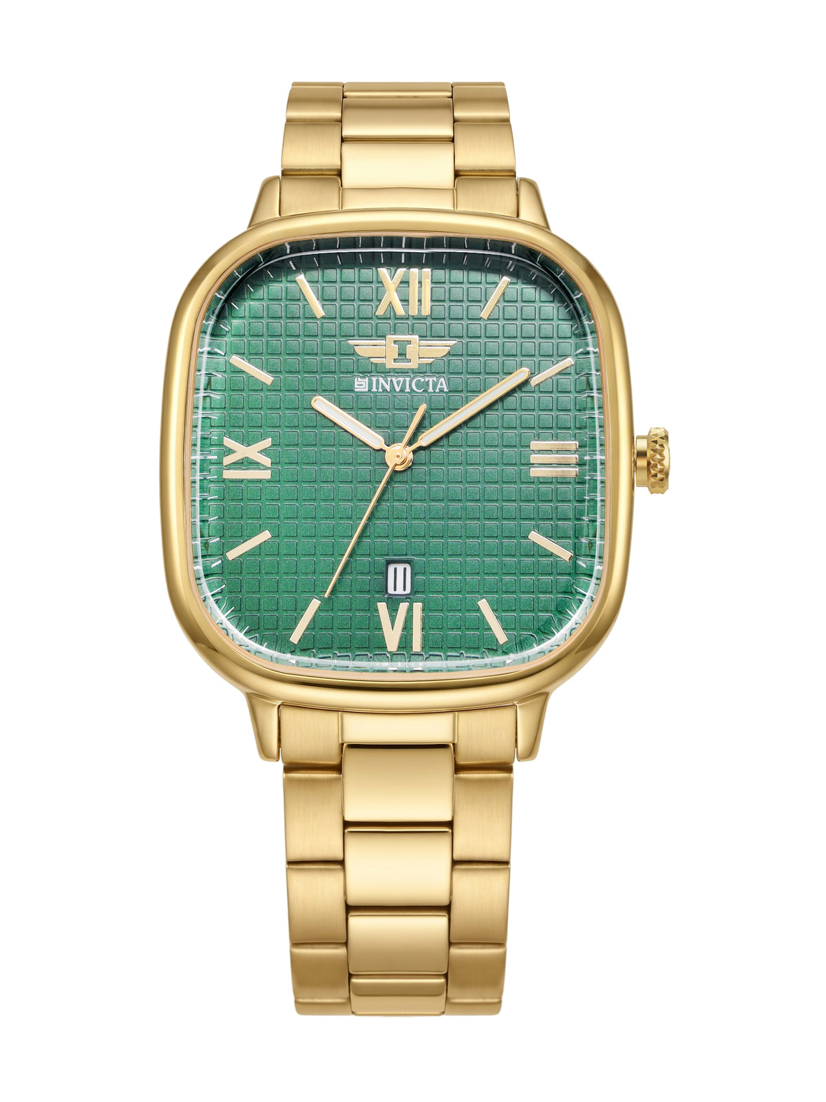 I-By Invicta Quartz Green Dial Analog Watch For Gents - IBI26058
