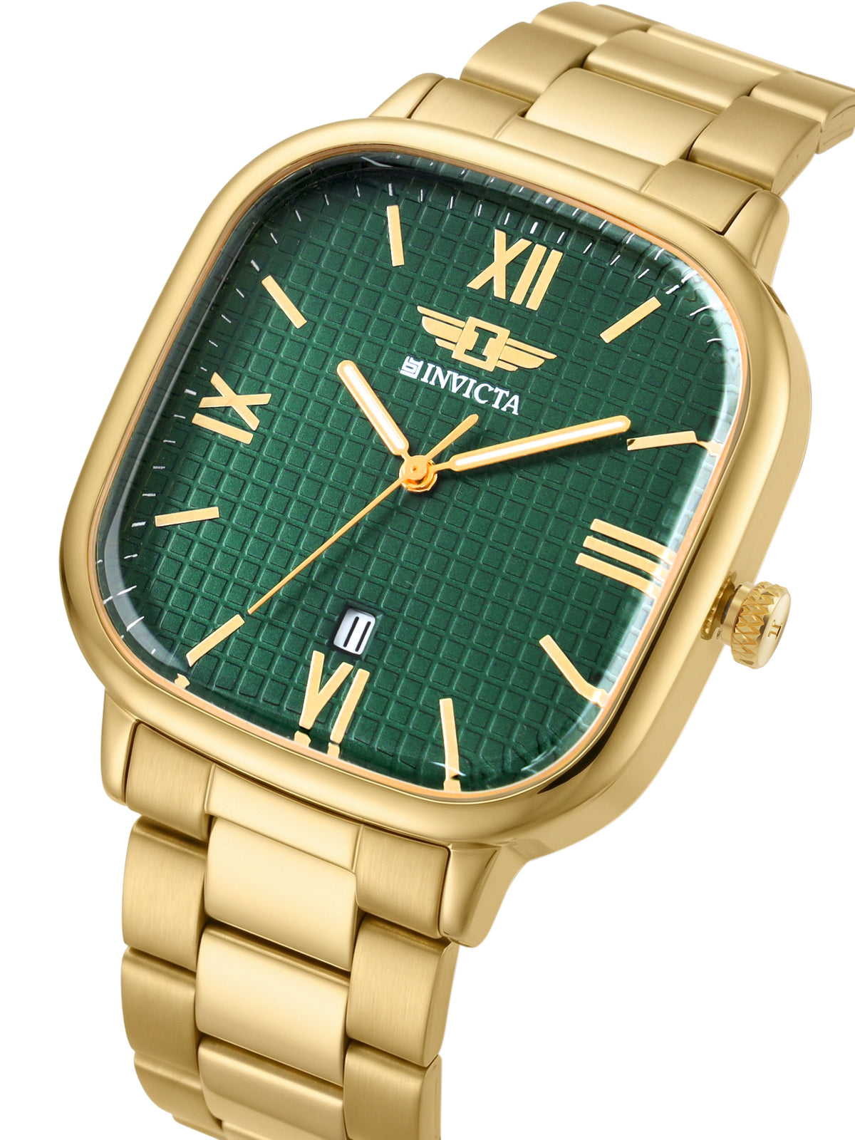 I-By Invicta Quartz Green Dial Analog Watch For Gents - IBI26058