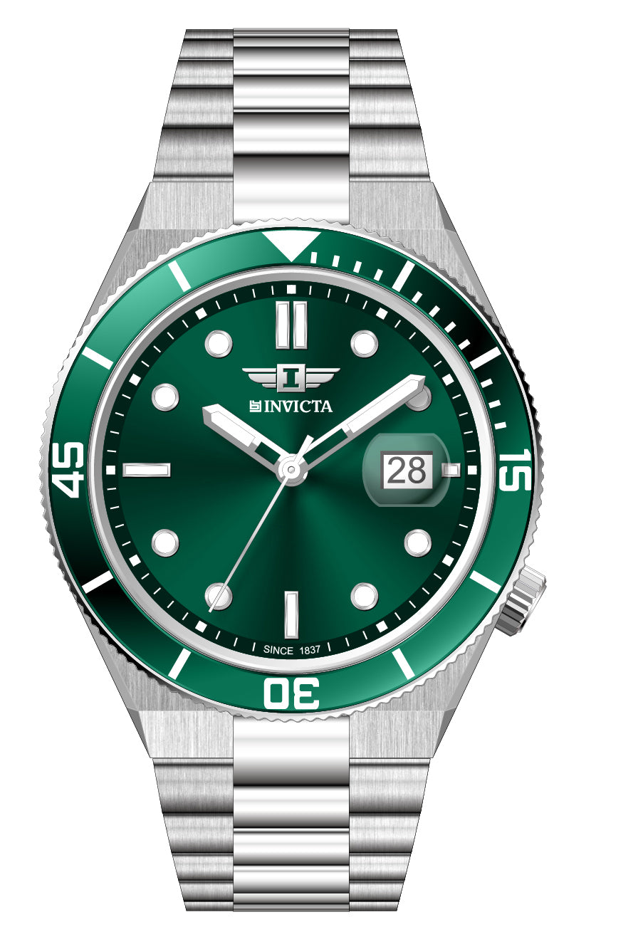 I-By Invicta Quartz Green Dial Analog Watch For Gents - IBI26061