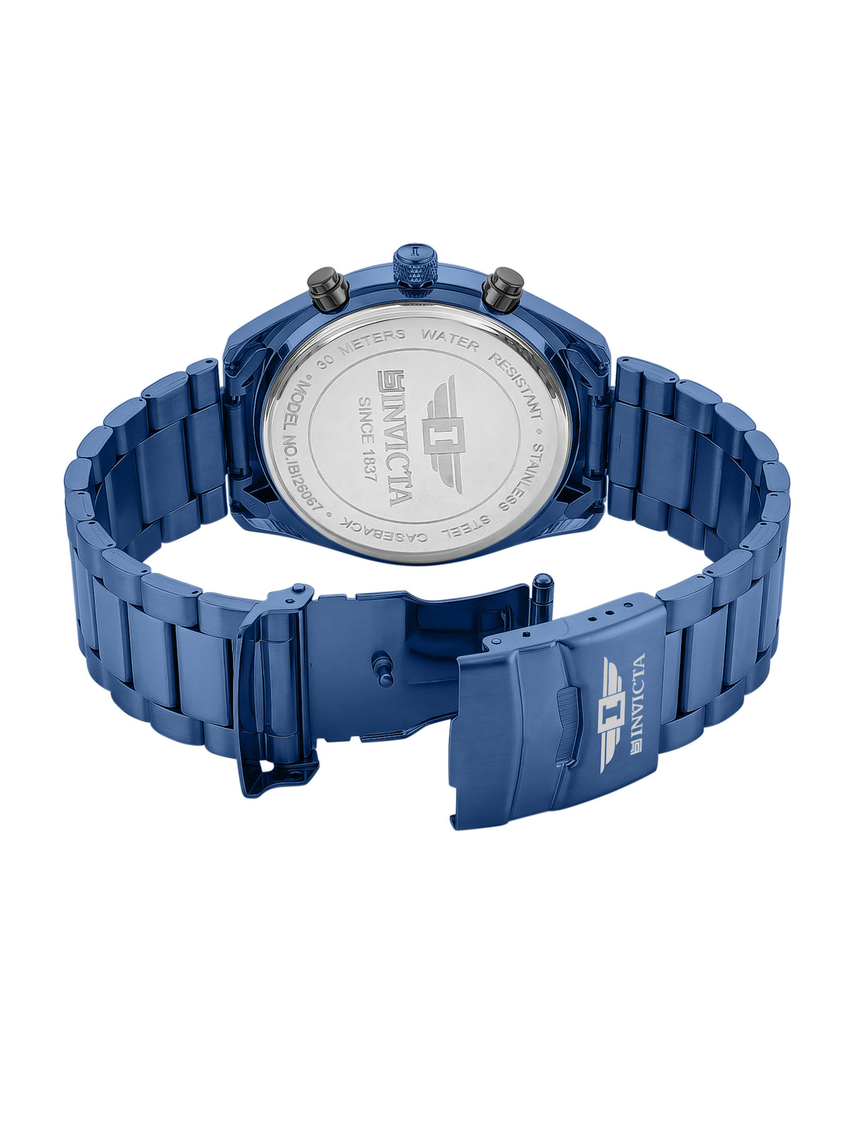 I-By Invicta Quartz Blue Dial Analog Watch For Gents - IBI26067