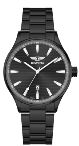 I-By Invicta Quartz Black Dial Analog Watch For Gents - IBI26074