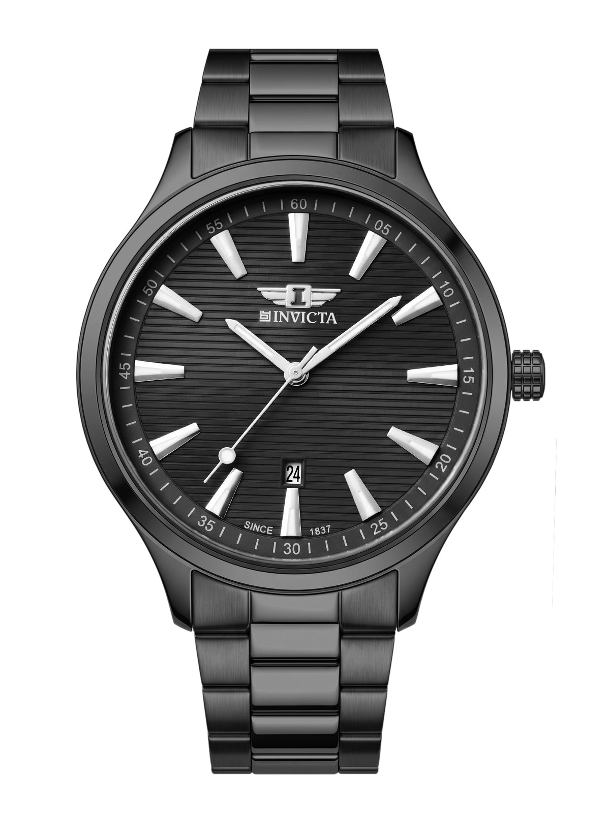 I-By Invicta Quartz Black Dial Analog Watch For Gents - IBI26074