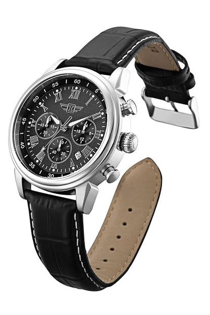 Invicta I by Quartz Black Dial Analog Watch Fir Gents - IBI90242-001