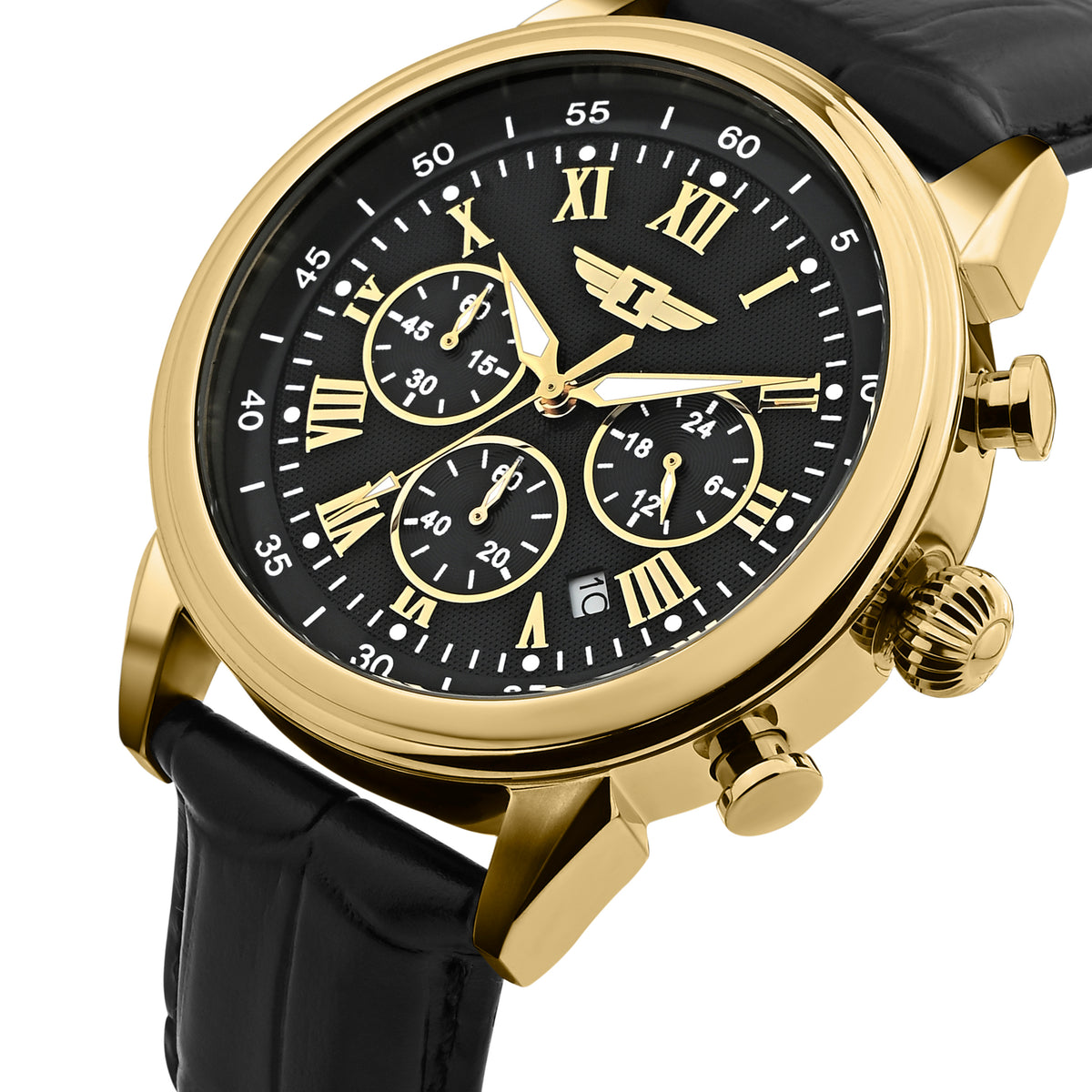 Invicta Analog Gold Dial MenS Watch-90242-003