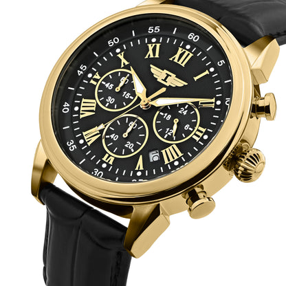 Invicta Analog Gold Dial MenS Watch-90242-003