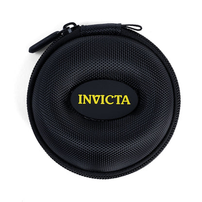 Invicta Single Watch Travel Case w/ Zipper, Black (IPM247-BLK)